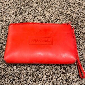 HUNTER by Target red wristlet